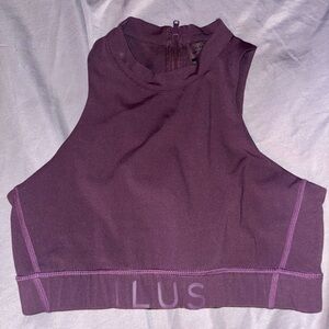 Women's Plum High-Neck Tank Top